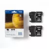 Brother LC1100BKBP2 tindikassett 2 tk Originaal Must