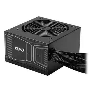 Toiteplokk MSI MAG A850GN 850 W ATX 20+4 pin, 80 PLUS Gold, mittemodulaarne, 120 mm ventilaator, must