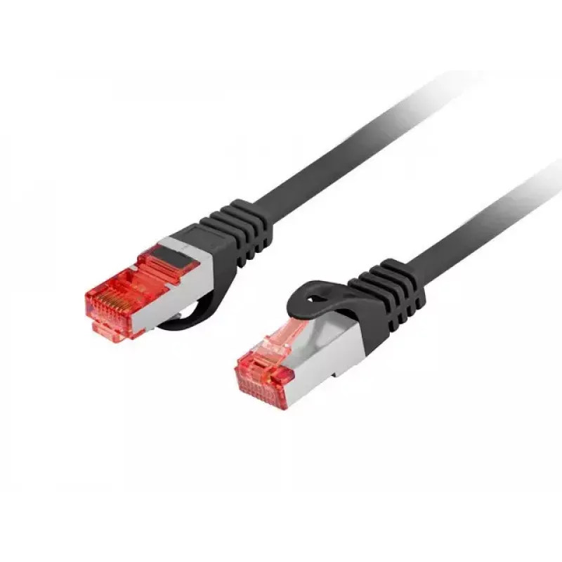 Lanberg võrgukaabel PCF6-10CU-0100-BK 1m Cat6 F/UTP Must