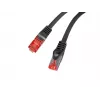Lanberg võrgukaabel PCF6-10CU-0100-BK 1m Cat6 F/UTP Must