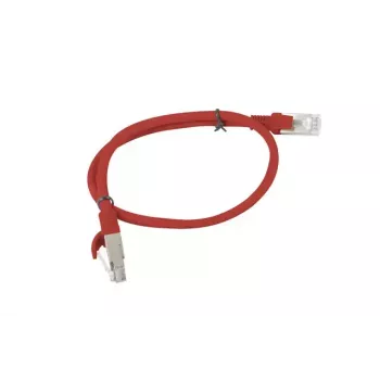Võrgukaabel Lanberg PCU6-10CC-0050-R RJ-45 Cat6 0,5 m Punane