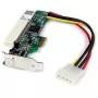 StarTech.com PCI Express PCI-adapterkaart, PCIe, PCI 32-bit, punane, CE, FC, ROHS, PERICOM PI7C9X110BNBE, 0–85 °C