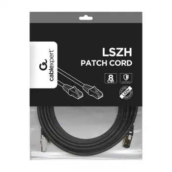 Võrgukaabel Gembird PP8-LSZHCU-BK-15M RJ-45 Cat8 15 m Must