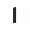 Pikendusjuhe Lanberg PS0-05F-0150-BK 1,5 m 5 vahelduvvoolupistikut Siseruumidesse Must