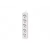 Pikendusjuhe Lanberg PS0-05F-0300-W 3m 5 vahelduvvoolu pistikupesa siseruumides valge