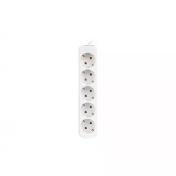 Pikendusjuhe Lanberg PS0-05F-0300-W 3m 5 vahelduvvoolu pistikupesa siseruumides valge