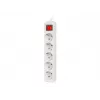 Toitepikendus Lanberg PS1-05F-0300-W 3m 5 vahelduvvoolu pistikupesa Siseruumidesse Valge
