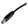 StarTech.com 2m (6 ft) sertifitseeritud SuperSpeed USB 3.0 A-B kaabel – M/M