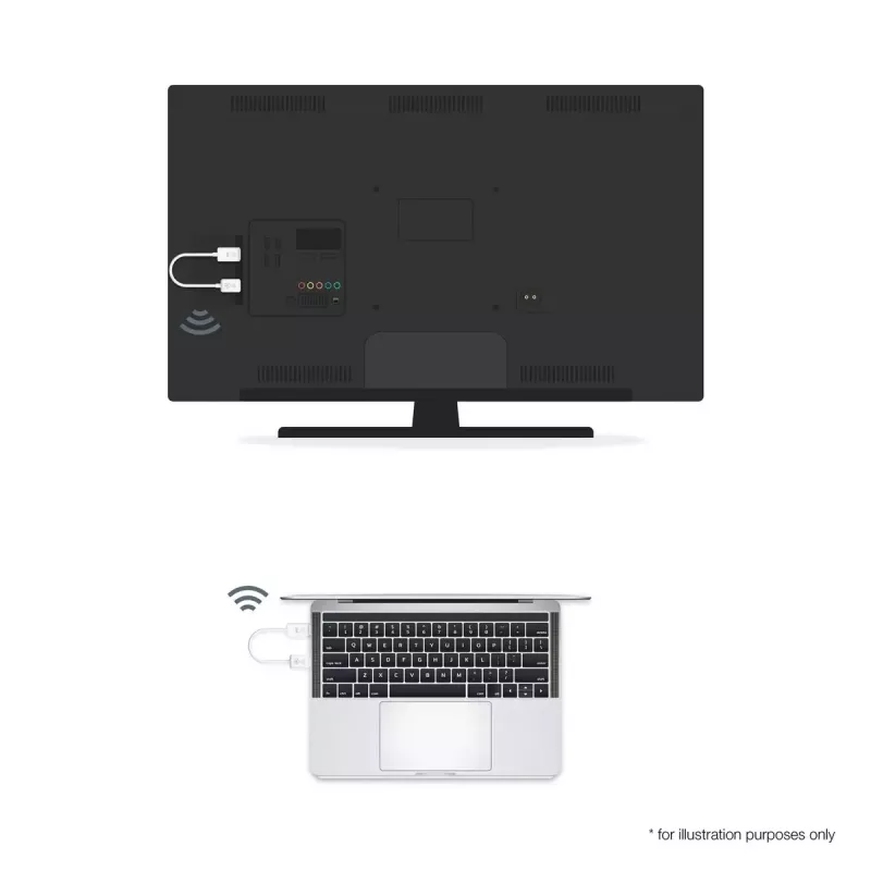 Juhtmevaba HDMI-saatja Optoma WHD211 Valge 60g