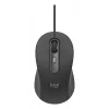 Juhtmega täissuuruses klaviatuur ja hiir Logitech 920-013349 — USB, QWERTY US International, grafiit, 1,8 m kaabel