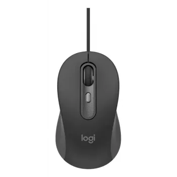 Juhtmega täissuuruses klaviatuur ja hiir Logitech 920-013349 — USB, QWERTY US International, grafiit, 1,8 m kaabel