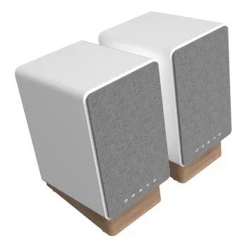 Onkyo 2-tee kõlar GX-30ARC — 2.0 kanalit, juhtmega ja juhtmevaba, 50 W RMS, 55–20000 Hz, hall/valge