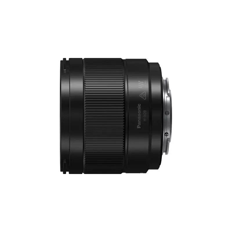 Ülilai objektiiv Panasonic H-X09 12 elementi 0,25x must