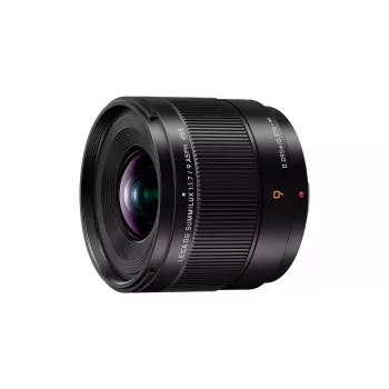 Ülilai objektiiv Panasonic H-X09 12 elementi 0,25x must