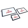 Single picture frame Reflecta LED Light Pad A4 Super õhuke Must 31x21 cm