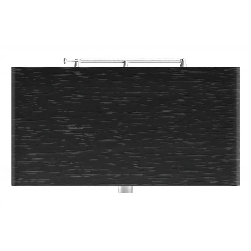 Kaasaskantav raadio Panasonic RF-D40EG-K — Digitaalne tuuner, FM 87,5–108 MHz, 6 W RMS, LCD 2,4 tolli, Wi‑Fi/Wi‑Fi 4, Väline antenn, Must