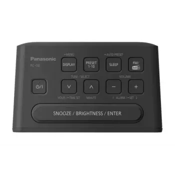 Kellraadio Panasonic RC-D8EG-K Must