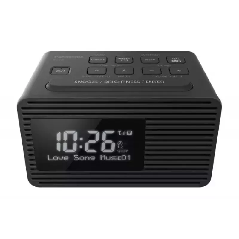 Kellraadio Panasonic RC-D8EG-K Must