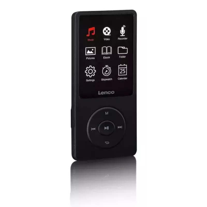 MP3-mängija Lenco Xemio-669BK 8 GB Must LCD 18 t taasesitus