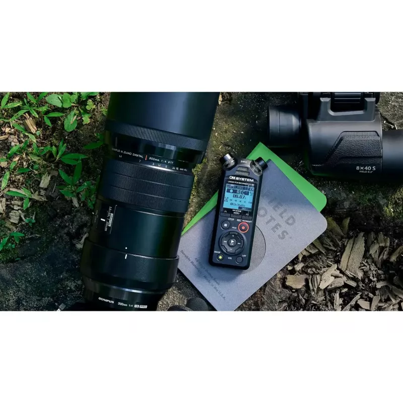 OLYMPUS LS-P5 komplekt — diktofon 24-bitise helisalvestuse ja 8 GB sisemäluga