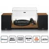 Plaadimängija Lenco LS-480WD sisseehitatud võimendi, Bluetoothi, rihmülekandega, 33/45 p/min, 2×30 W RMS, puidust kõlaritega