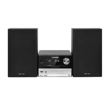 Grundig CMS 3000 BT DAB+ koduaudio mikrosüsteem 30 W Must, Hõbedane