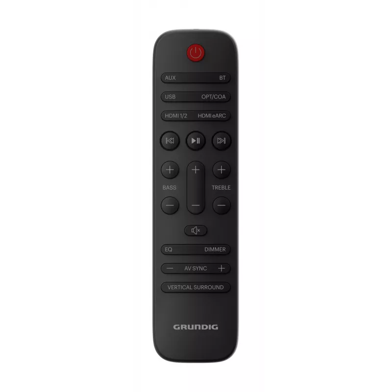 Soundbar Grundig DSB 3000 Must 3.1.2 kanalit 290 W Dolby Atmos