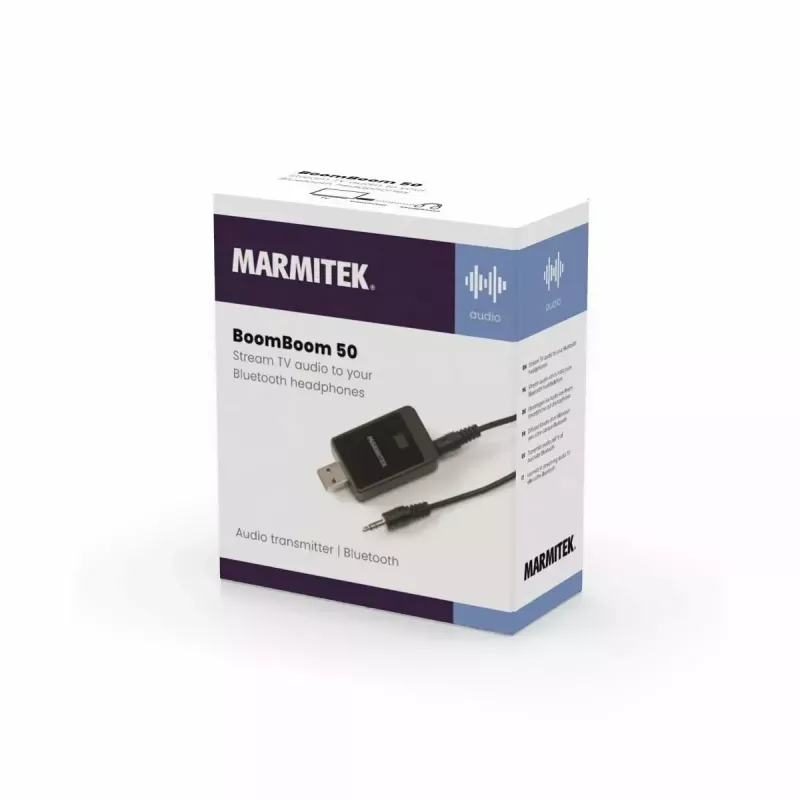 Marmitek BoomBoom 50 helikaabel 3,5 mm 30 m must