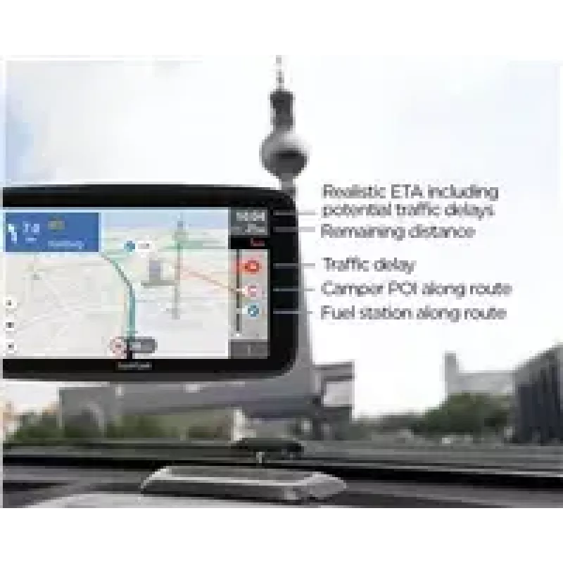 GPS-navigaator TOMTOM Go Camper Tour 6 (2. põlvkond) — kaasaskantav matkaauto/kaubiku navigatsioon