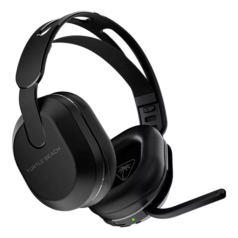 Turtle Beach Stealth 500 must juhtmevaba mängupeakomplekt arvutile kuni 40-tunnise aku ja Bluetoothiga, ühildub arvuti, PS5, PS4 ja mobiilseadmetega