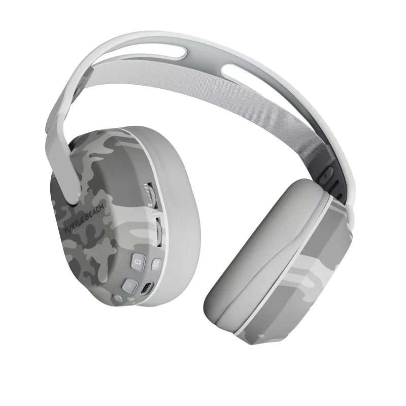 Turtle Beach Stealth 500 Arctic Camo PlayStation juhtmeta mängukõrvaklapid kuni 40h aku ja Bluetoothiga PS5, PS4, PC ja mobiilseadmetele