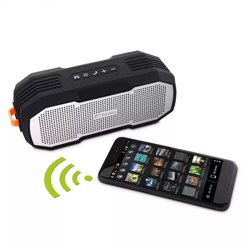 Stereo kaasaskõlar Fantec Novi T30 Hõbedane