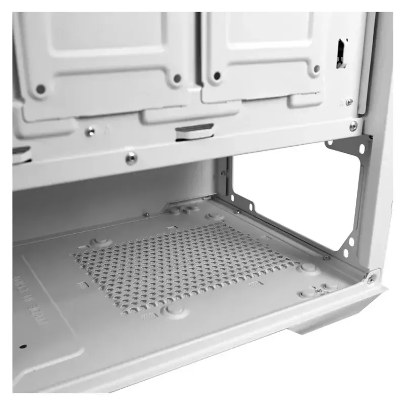 PC Case LC-Power Holo-1_X Midi Tower Valge
