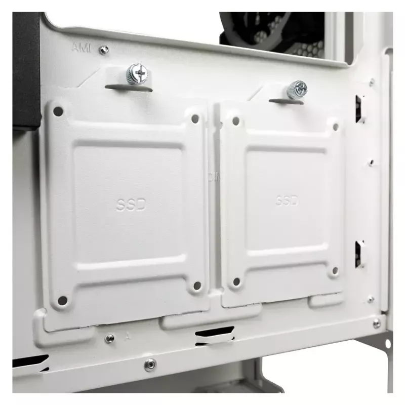 PC Case LC-Power Holo-1_X Midi Tower Valge