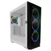 PC Case LC-Power Holo-1_X Midi Tower Valge