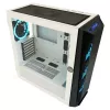 PC Case LC-Power Holo-1_X Midi Tower Valge