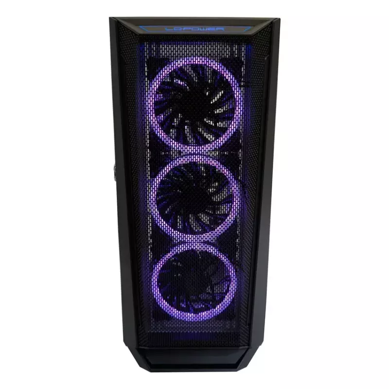 PC Case LC-Power Holo-1_X Midi Tower Valge