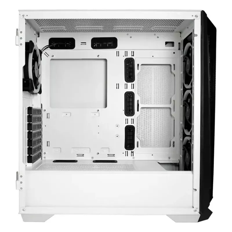 PC Case LC-Power Holo-1_X Midi Tower Valge