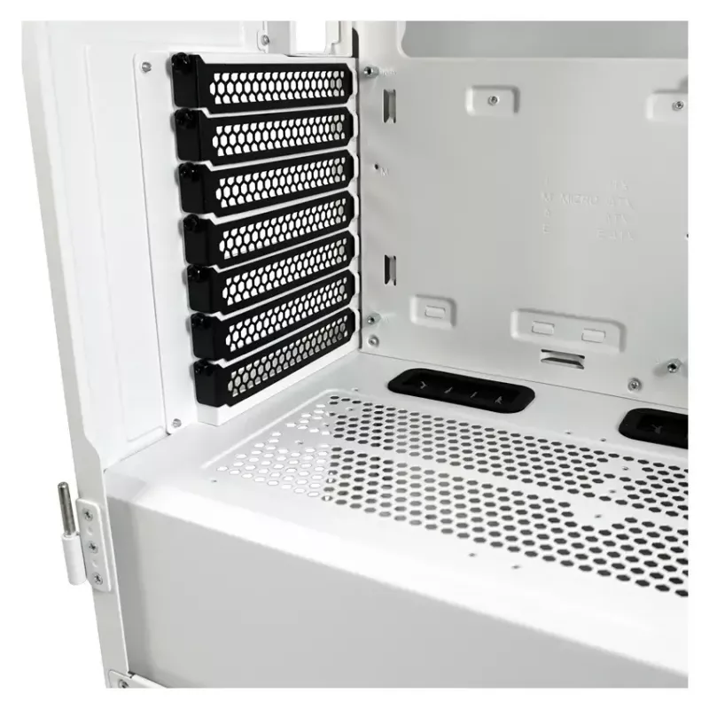 PC Case LC-Power Holo-1_X Midi Tower Valge
