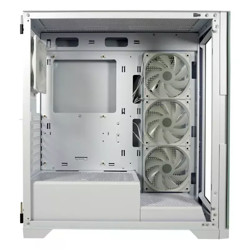 PC-korpus LC-Power LC-7041B-ON Midi torn valge