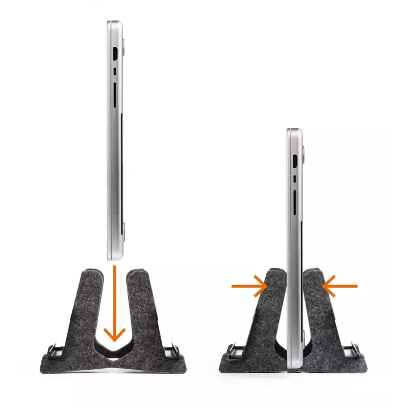 Sülearvuti alus Durable Effect 43,2 cm Antratsiit Metall Plastik
