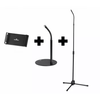 Aktiivne hoidik Durable TWIST COMBI mobiiltelefonile, nutitelefonile, tahvelarvutile, must