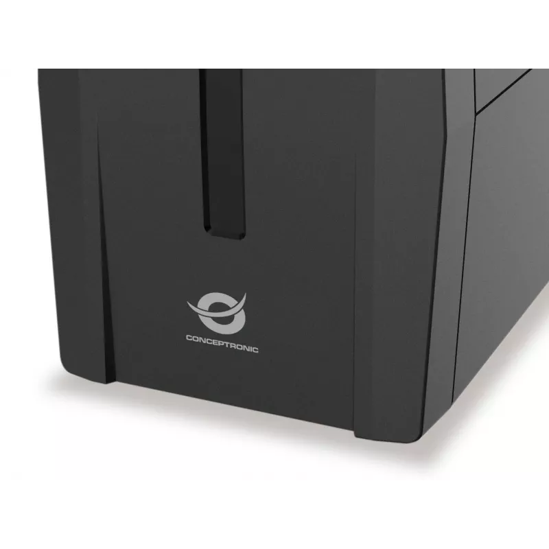 Conceptronic ZEUS 650VA 360W UPS, Schuko pistikupesa, Line-Interactive, 0,65 kVA, 360 W, 220 V, 240 V, 220 V