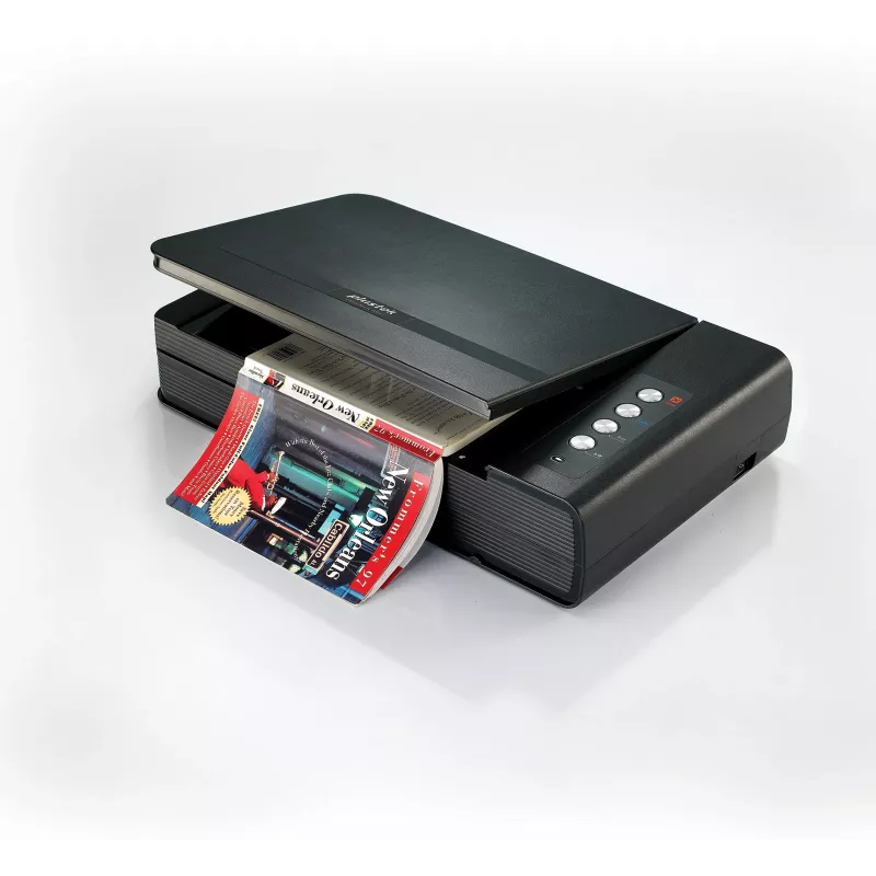 Plustek OpticBook 4800 lamekraaniskanner 1200 x 1200 DPI A4 Must