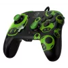 Mängupult PDP REMATCH juhtmega kontroller 1-Up hõõguv pimeduses Nintendo Switchile, USB, 3 m kaabel, D-pad, Kodu nupp, must/roheline
