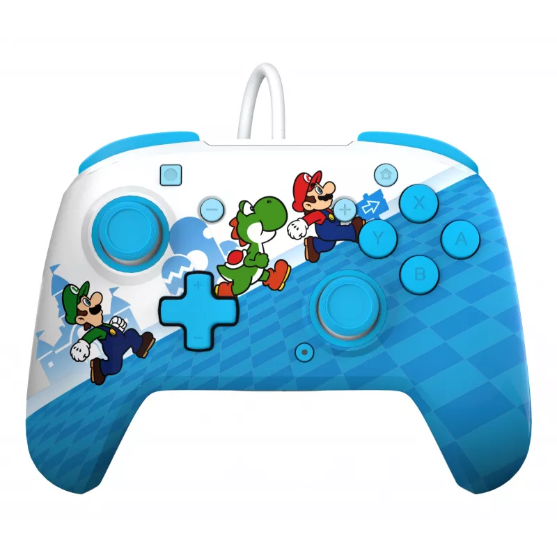 Gamepad PDP Mario Escape REMATCH Nintendo Switchile — juhtmega USB, D-pad, Kodu nupp, mitmevärviline