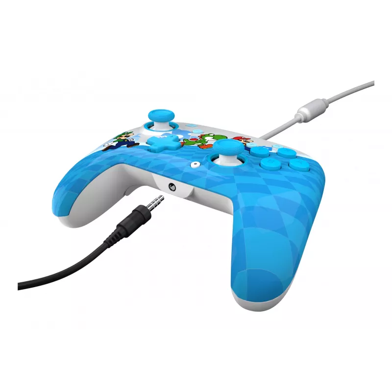 Gamepad PDP Mario Escape REMATCH Nintendo Switchile — juhtmega USB, D-pad, Kodu nupp, mitmevärviline