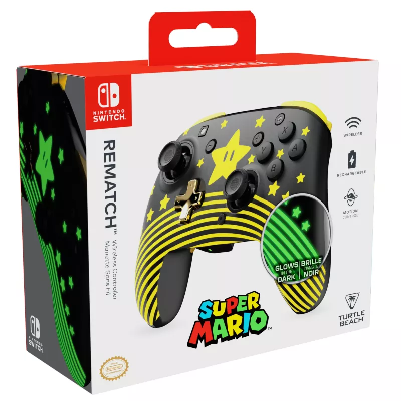 Gamepad Turtle Beach Rematch Must Gold kollane Bluetooth Nintendo Switch
