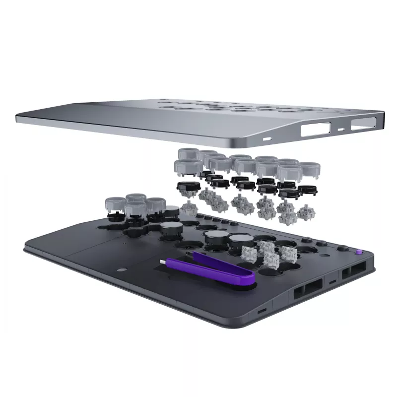 PDP Victrix Pro KO Leverless Fight Stick hall USB Fightstick PC, Xbox Series S, Xbox Series X