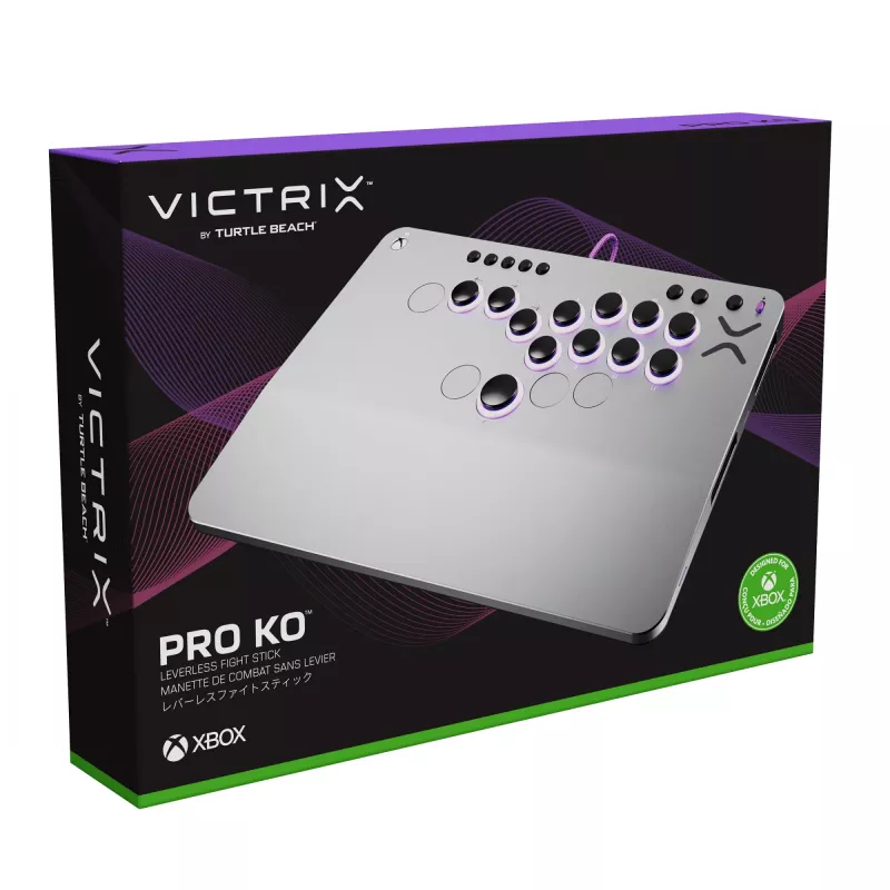 PDP Victrix Pro KO Leverless Fight Stick hall USB Fightstick PC, Xbox Series S, Xbox Series X